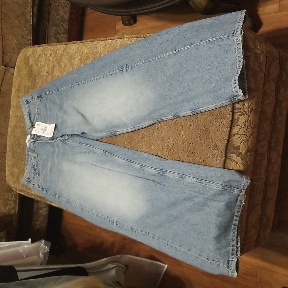 NWT Zara Wide Shifted Pant, Sz 6